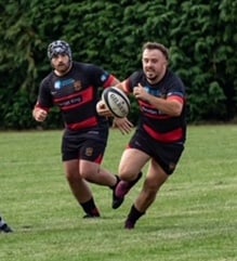 Alex Davey whose kicks kept Wellington in touch with Petherton