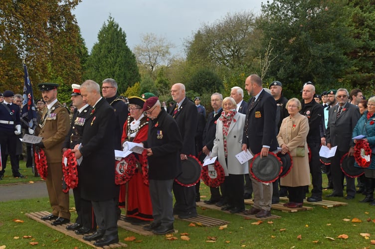 Wellington Park Remembrance Service