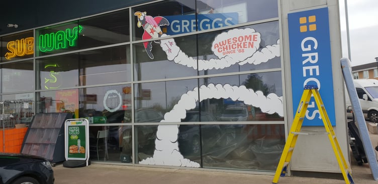 Greggs was this week moving into the former Miss Millie's fried chicken outlet, which closed ahead of KFC opening at Westpark, Chelston, Wellington.