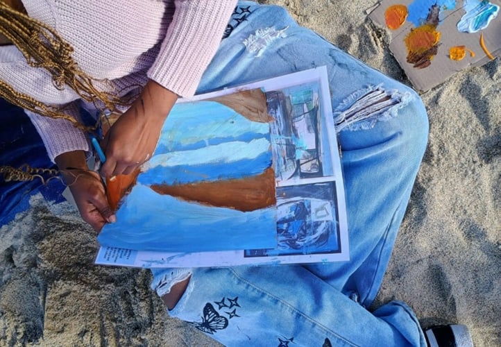 Court Fields School students visit St. Ives