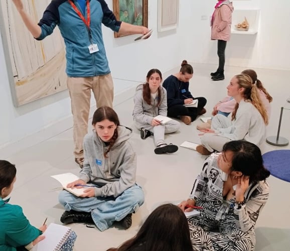 Court Fields School students visit St. Ives