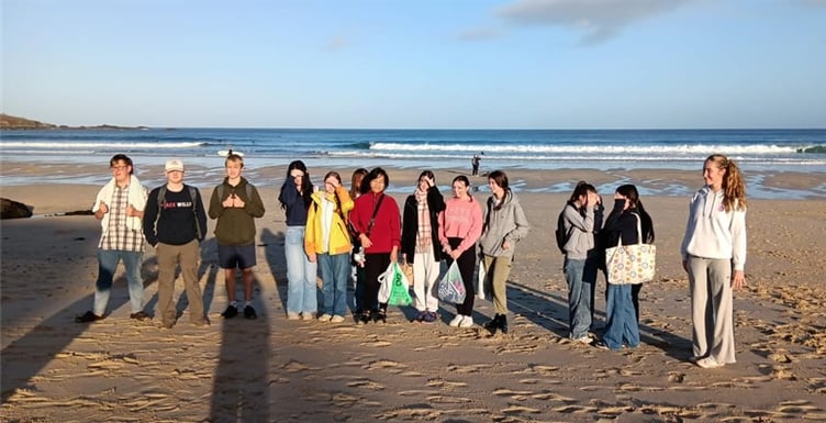 Court Fields School took 15 students off for a long weekend down to the Cornish coastal town of St. Ives.