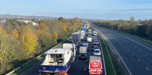 M5 open after 12-hour closure and eight mile queues following tragedy