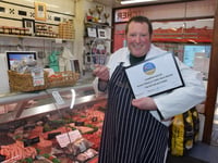 Wellington butcher secures two prestigious awards