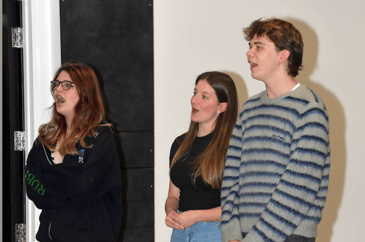 Panto rehearsals