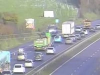 M5 lorry driver reported to courts after crashing into field