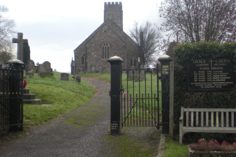 Holy Cross Church, Sampford Arundel.