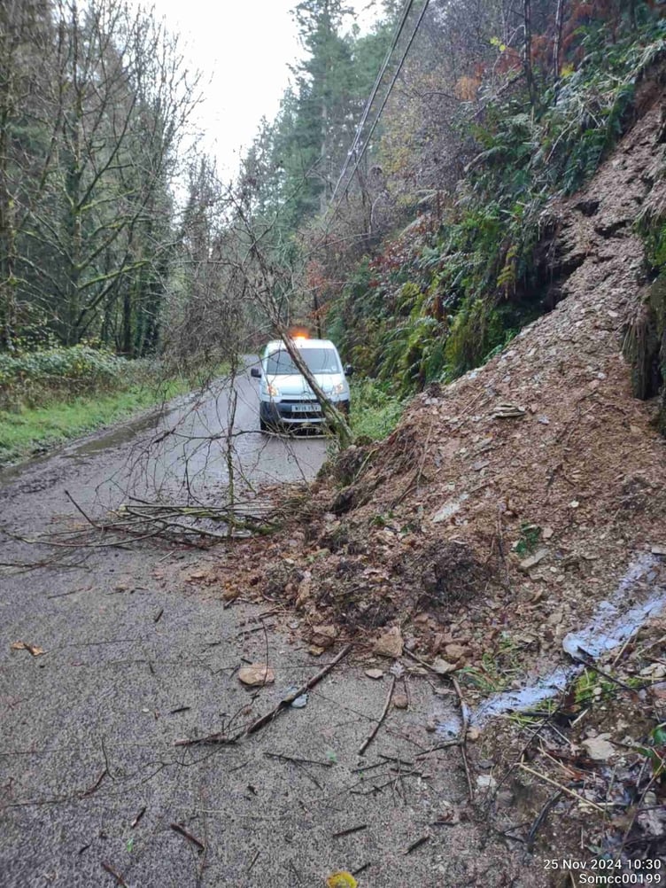 Somerset Council shares impact of Storm Bert on local communities