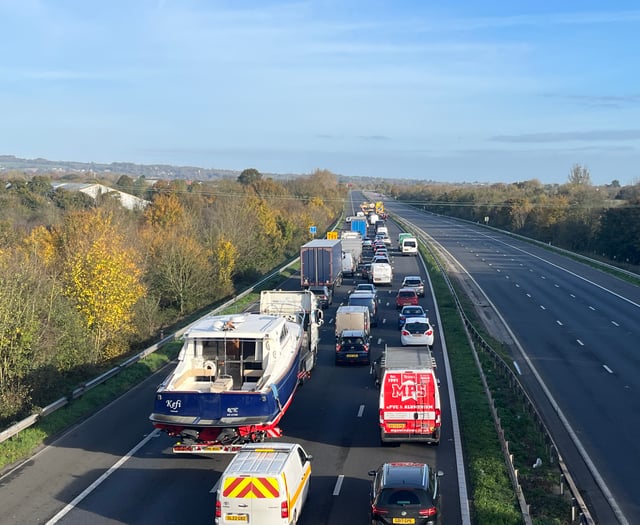 M5 lane closures after serious crash in Somerset - live updates