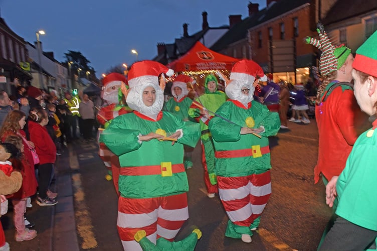The Christmas festivities have begun in Wellington