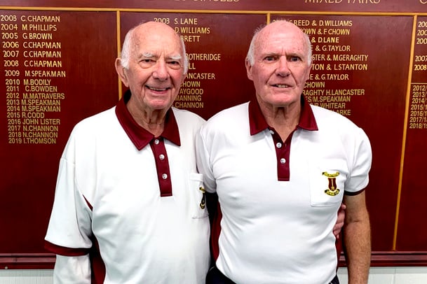 Mike Connor (left) and Nick Channon