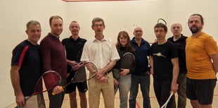 Wellington stay top of squash league after 'away' win 