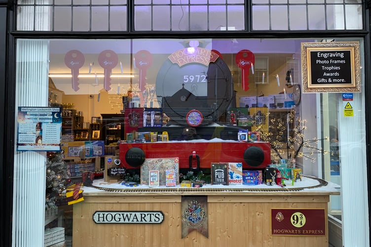 Locksmith shop and the hogwarts express