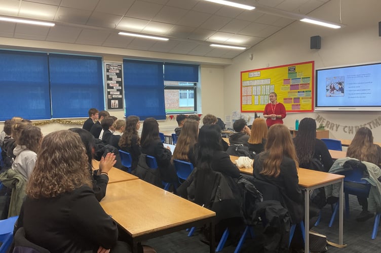 Court Fields School welcomed the University of Cambridge to campus this week