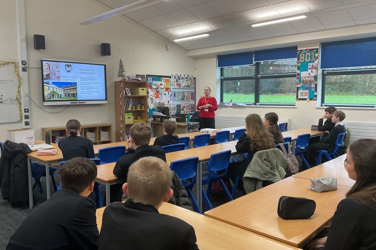 Court Fields School welcomed the University of Cambridge to campus this week