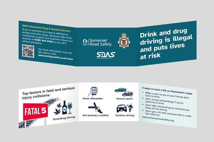 The initiative involves newly created pocket-sized information cards to be distributed across the county highlighting the risks and signposting people to local drugs and alcohol support.