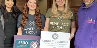 Dental clinic nominates Wellington charity to receive £500 donation