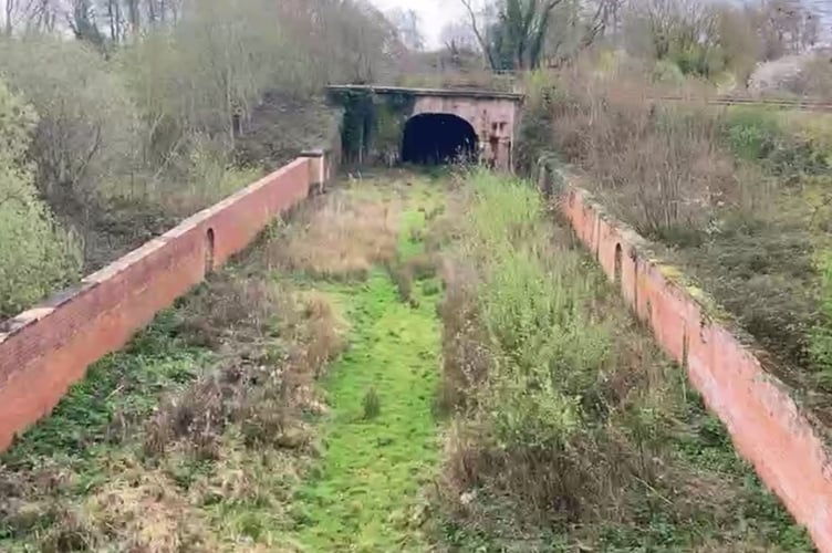 Proposed section of the Grand Western Greenway near the Nynehead boat lift (Photo: Somerset Live)