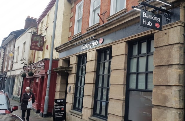 Town banking hub finds permanent home