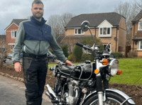 Motorcyclists unite to honour late Wellington resident, Paul Chandler