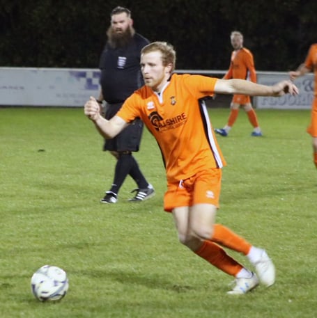 Miles Quick - scored winner for Wellington in the cup against Buckland