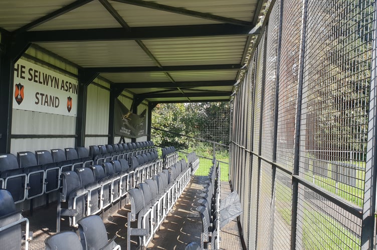 A new covered stand for 100 standing spectators has to be built next to Wellington Football Club's Selwyn Aspin grandstand.