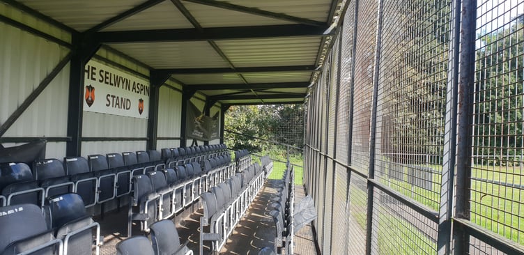 A new covered stand for 100 standing spectators has to be built next to Wellington Football Club's Selwyn Aspin grandstand.