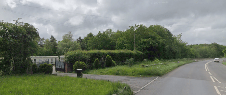 The entrance to Maidendown Caravan Park, between Culmstock and Burlescombe. PHOTO: Google Maps.