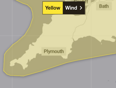 Weather warning issued across Somerset for New Year's Day