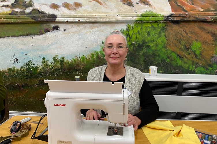 Lililya Thomas, one of Wellington repair café's dedicated volunteers