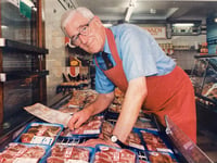 Well-known town butcher Colin Greedy dies, aged 88