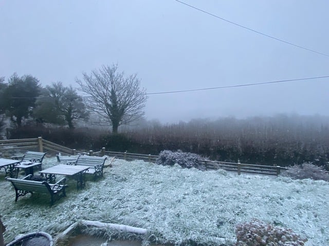 Blackdown Hills snow