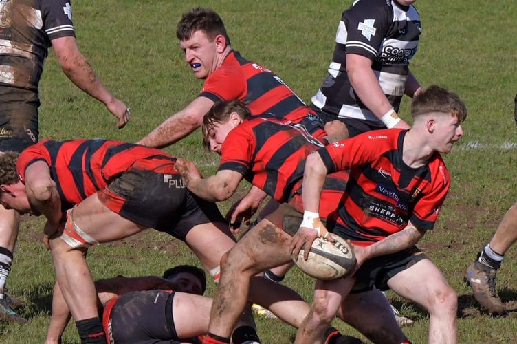 Mikey Taylor - missed the match at Winscombe