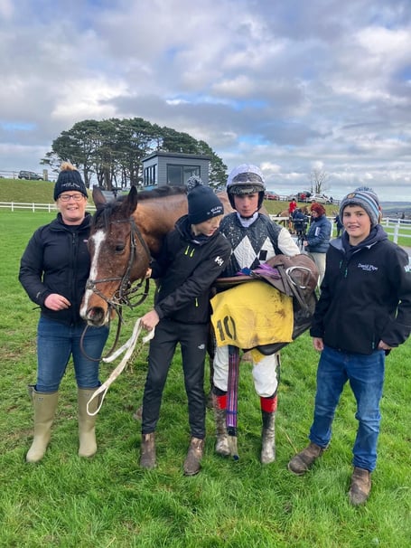 Fighter Allen - a winner at Wadebridge point to point