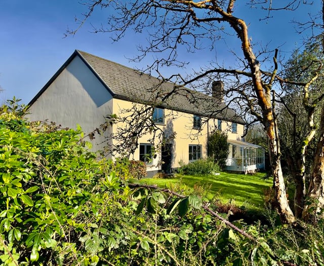 Charming property deep in Exmoor countryside available for £750,000