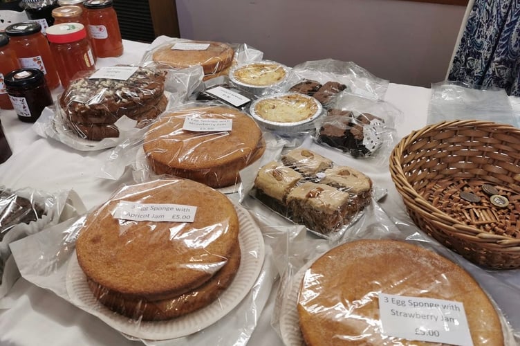 The famous cake stall - St John's Church are hosting a Winter Fair on Saturday, February 15