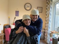 Wellington resident shaves head for friend battling breast cancer