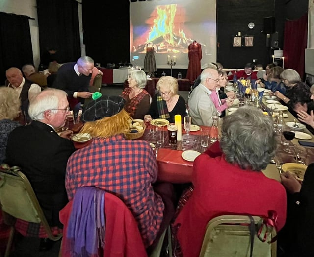 Lib Dems stage Taunton Burns Night supper