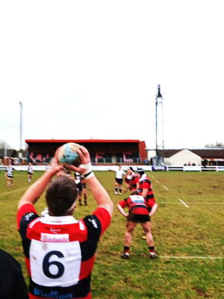 Ben Jordan throwing at a Wellington line out.