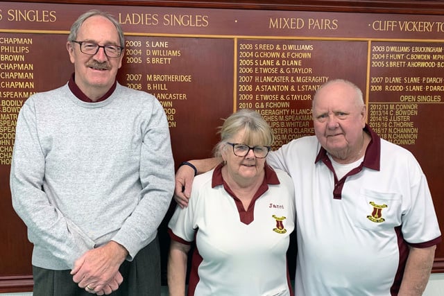 New leaders Woodpeckers - Ed Norris, Janet Lovell, Steve Lovell