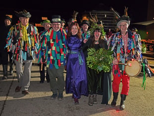 Wassail night at Sheppy's Orchard