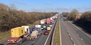 Man, 50s, dies M5 incident involving lorry