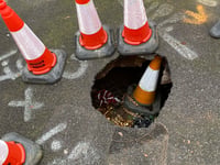 No fixed date for sinkhole repairs on Wellington road
