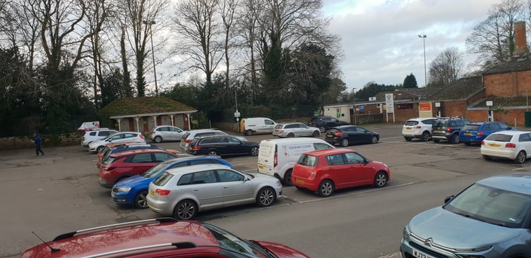 North Street car park, Wellington, and the town's two other pub car parks cold see overnight and Sunday charges introduced this year by Somerset Council.