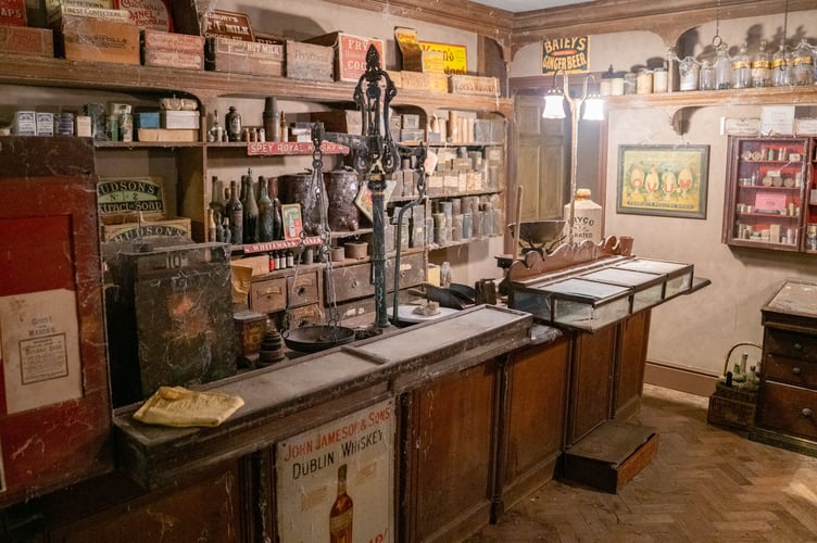Inside the Victorian pharmacy that was uncovered in Somerset, after being boarded up more than 100 years ago and has been kept exactly the same, before it gets sold next month from Flambards Cornwall. February 20 2025. A former theme park is auctioning nearly 1500 items - including an entire Victorian 'time capsule' village. Assets from 50 shops in the unique village and Britain and the Blitz exhibits at Flambards are going under the hammer next month after the closure after the popular Cornish attraction. After almost 50 years, rising costs and falling visitor numbers forced the attraction to shut its doors in November last year. Lay's Auctioneers have now announced a special sale of its assets which includes the historic shops that have taken visitors back in time for decades.  A spokesperon for the auctioneers said: âThe auction will encompass all 50 astonishingly detailed shops in the Victorian Village, the similarly remarkable âBritain in the Blitzâ installation, and the surrounding war galleries. âAll the supporting historical displays, including the full-size Concorde and the Avro Shackleton Cockpit."