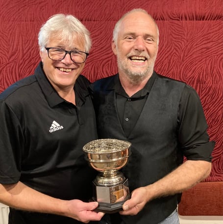 Wellington chairman Mike Hall (left)