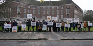 Decision on plans for 300 homes in Taunton delayed amid protest