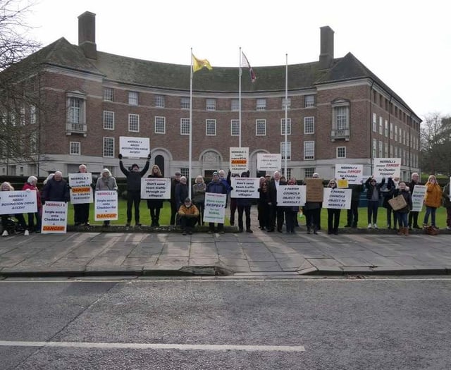 Decision on plans for 300 homes in Taunton delayed amid protest