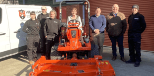 Town council welcomes new open spaces team