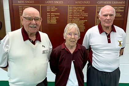 Woodpeckers, left to right: TrevorJenkins, Sue and Nick Channon